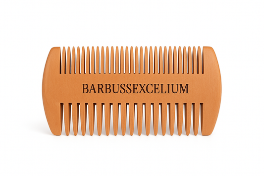 🪵 Peigne à barbe en bois – Barbussexcelium