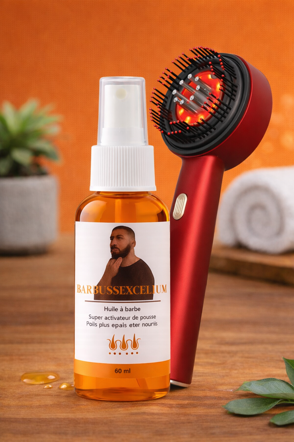 ACTIVATEUR DE POUSSE + BROSSE-THERAPY™