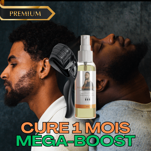ACTIVATEUR DE POUSSE + BEARD ROLLER - Barbussexcelium