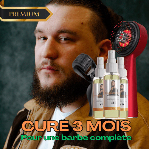 PACK "CROISSANCE FORESTIERE" - LA CURE DE 3 MOIS POUR UNE BARBE BIEN VOLUMINEUSE ! - Barbussexcelium
